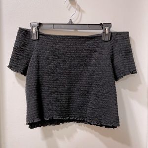 Xhilaration Scrunch Crop Top